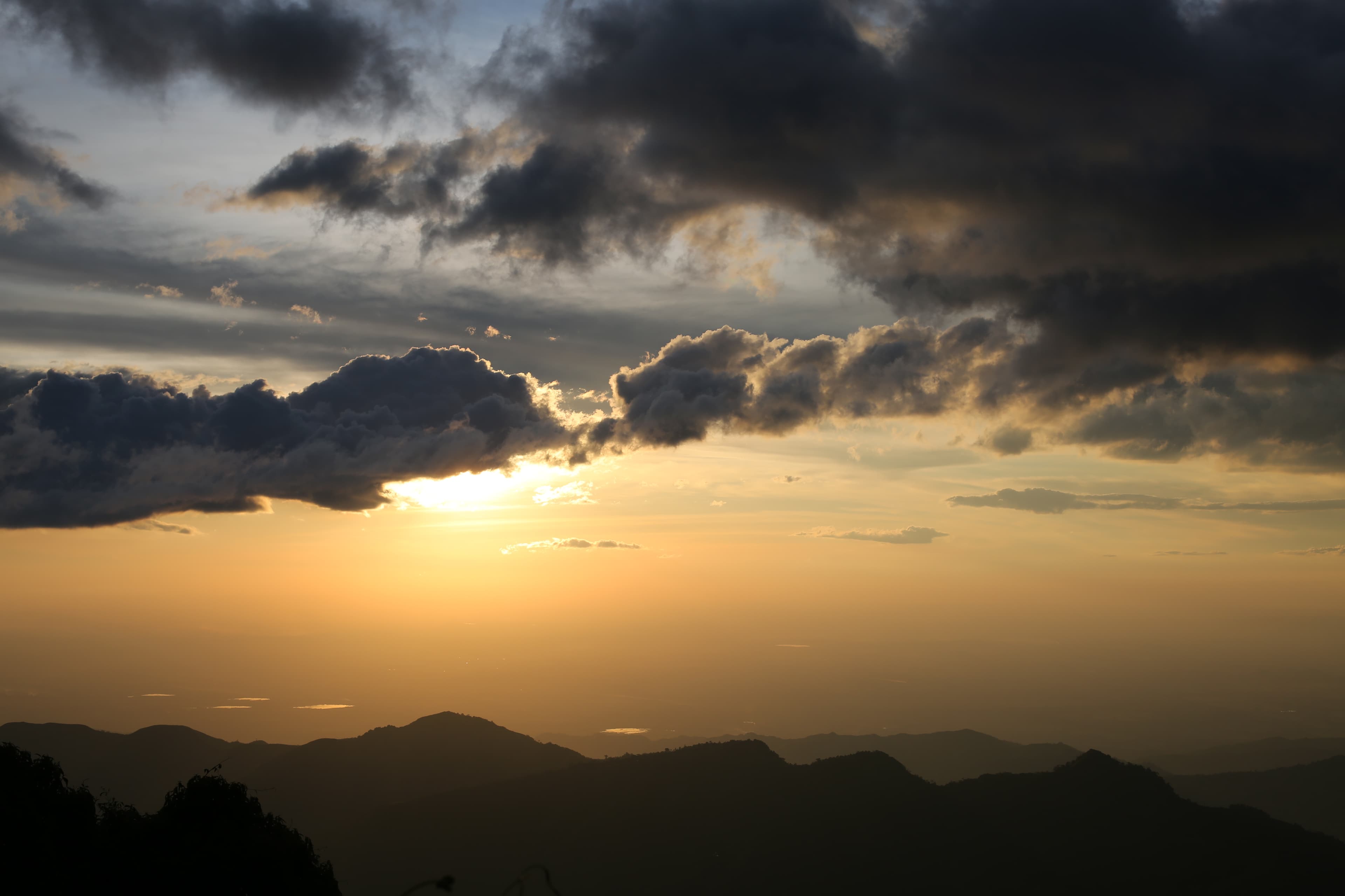 Atardecer en la Serranía del Perijá
